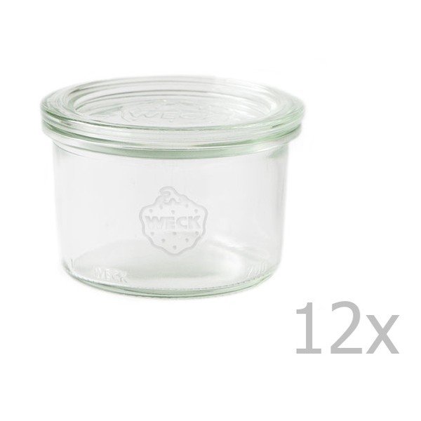 Zestaw 12 słoików Weck Sturz, 200 ml
