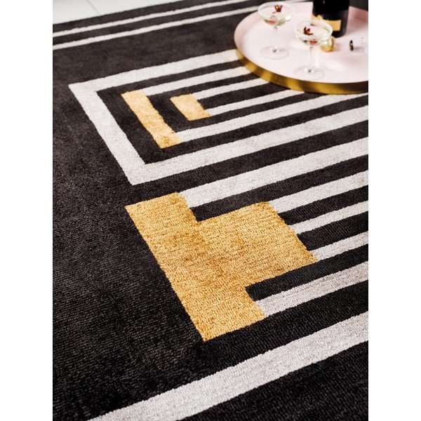 Brązowy ręcznie tkany dywan Flair Rugs Moderne Lifestyle, 200x290 cm-image-3