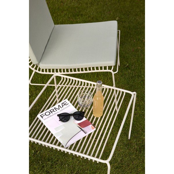 Biały metalowy fotel ogrodowy String – Hübsch-image-3