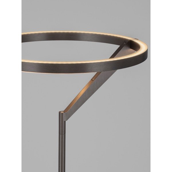 Aluminiowa lampa stojąca LED ze ściemniaczem w kolorze srebra (wysokość 168 cm) Tilia – Nova Luce-image-3