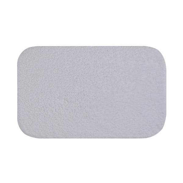 Biały dywanik łazienkowy Foutastic Organic, 50x80 cm