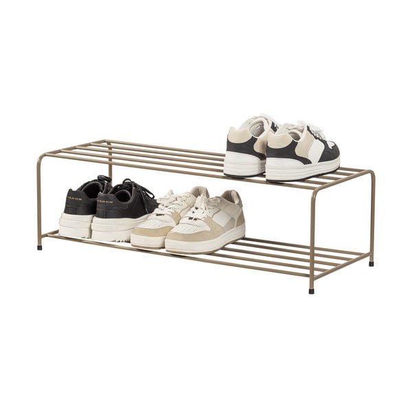 Jasnobrązowa metalowa szafka na buty Josse – WOOOD-image-3