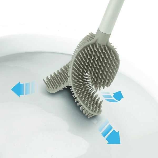 Beżowa szczotka do WC Flex360 – Joseph Joseph-image-4