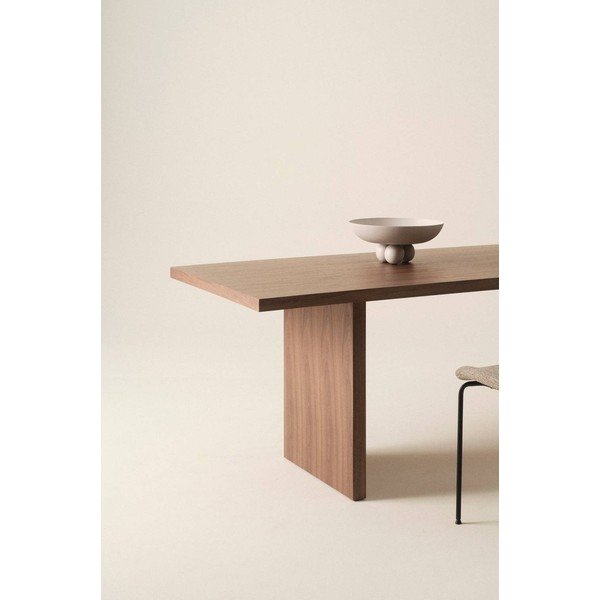 Stół w dekorze orzecha 90x210 cm Aspelund – Jotex-image-2
