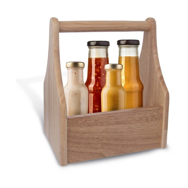 Organizer na przyprawy z litego drewna – Orion-image-1