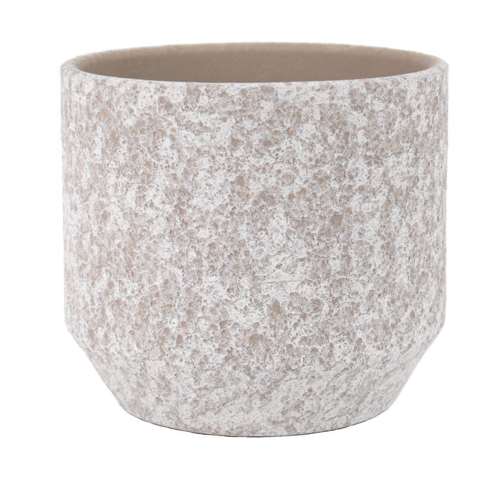 Ceramiczna ręcznie wykonana osłonka na doniczkę ø 18 cm Almada – Ego Dekor