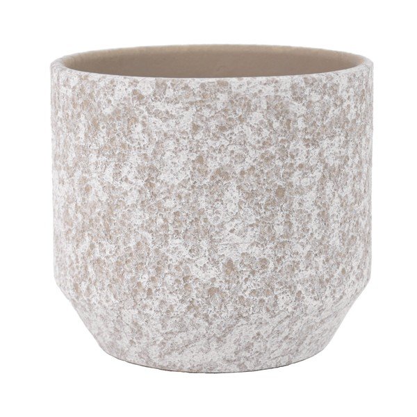 Ceramiczna ręcznie wykonana osłonka na doniczkę ø 18 cm Almada – Ego Dekor