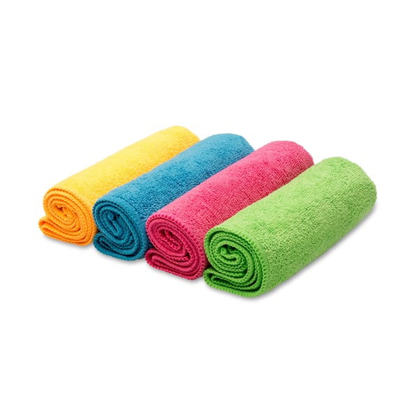 Ścierki z mikrowłókna zestaw 14 szt. Colors – Vileda-image-3