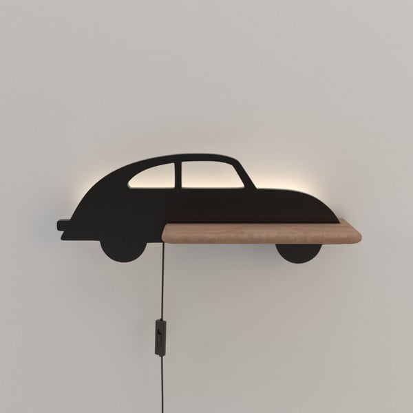 Czarna lampa dziecięca Car – Candellux Lighting-image-1