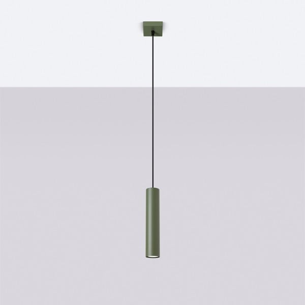 Zielona lampa wisząca Castro – Sollux-image-2