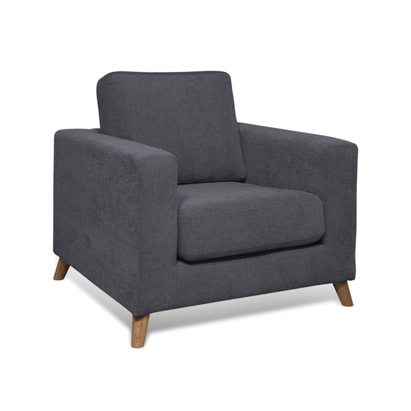 Ciemnoszary fotel Faria – Scandic-image-1