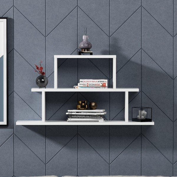 Biała półka piętrowa Pasific – Kalune Design-image-2