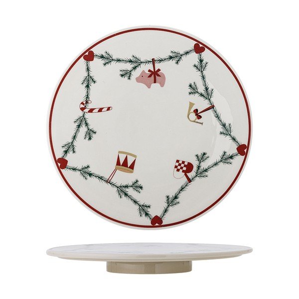 Kamionkowa taca ze świątecznym motywem ø 35 cm Yule – Bloomingville-image-3