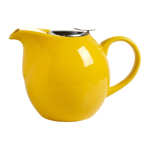 Żółty dzbanek do herbaty z sitkiem Maxwell & Williams Infusions T, 1 l