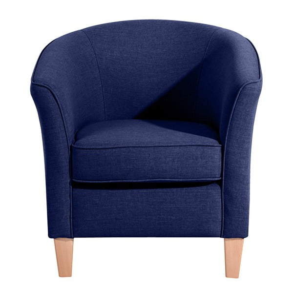 Granatowy fotel Max Winzer Livia Dark Blue-image-2