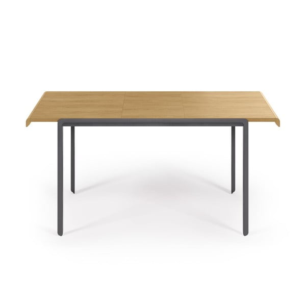 Rozkładany stół z blatem z drewna dębowego 80x160 cm Nadyria – Kave Home