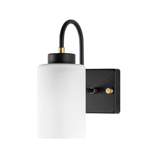 Czarno-biały kinkiet ø 10 cm Duzsuz – Opviq lights-image-2