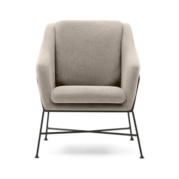 Beżowy fotel Brida – Kave Home-image-2