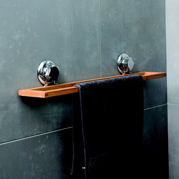 Uchwyt bambusowy na ręczniki Compactor Spa-image-1