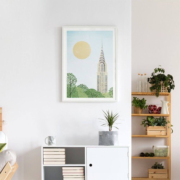 Plakat 30x40 cm Chrysler Building – Travelposter-image-3