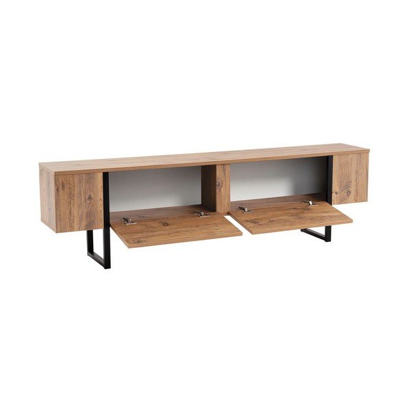 Szafka pod TV w dekorze sosny w naturalnym kolorze 180x50x29,5 cm Serenity – Kalune Design-image-3