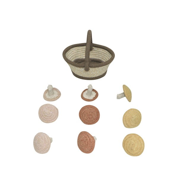 Beżowy bawełniany dziecięcy dywan do zabawy 120x160 cm Mushroom Forest – Lorena Canals-image-3