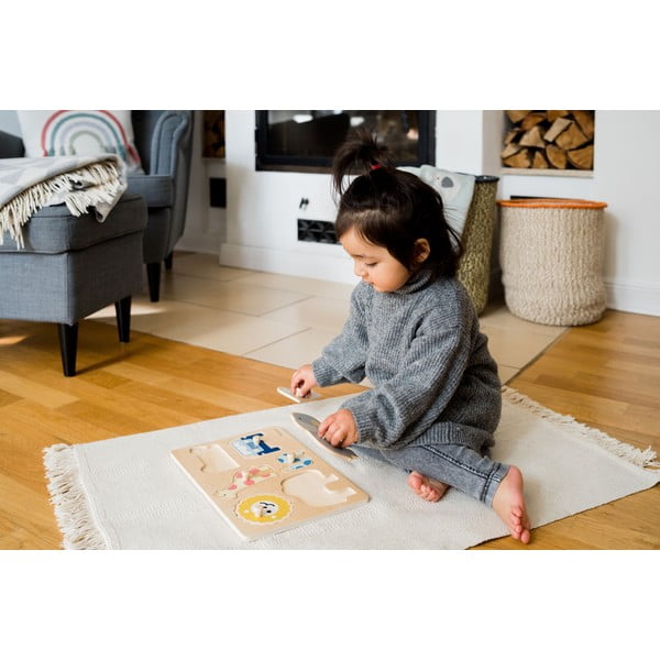 Drewniane puzzle (liczba elementów 6) Safari – Kindsgut-image-2