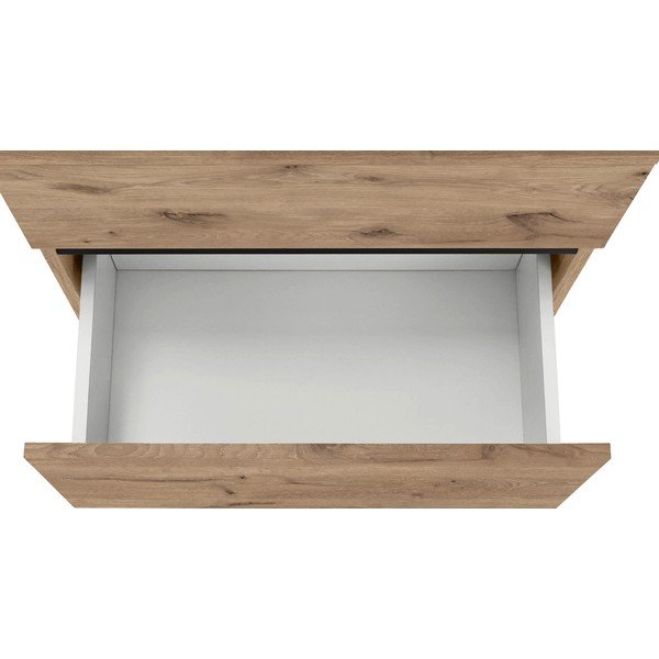 Szafka pod umywalkę w dekorze dębu 60x55 cm Wisla – Støraa-image-4