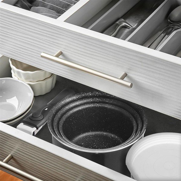Zestaw garnków 4 szt. aluminiowy Grande Combi – Orion-image-1