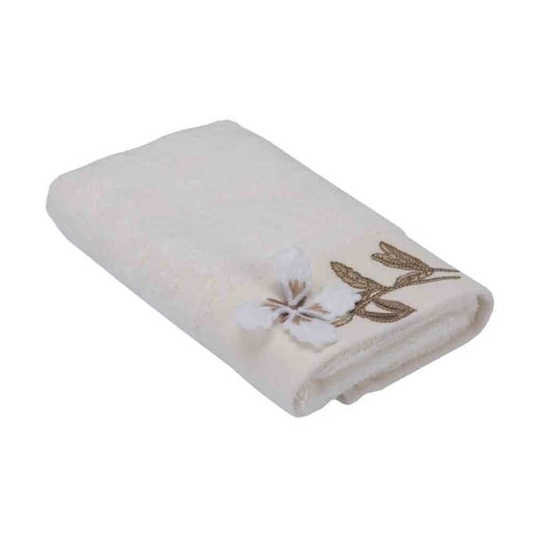 Kremowy ręcznik z bawełny Bella Maison Lily, 30x50 cm