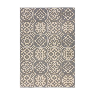 Szary dywan zewnętrzny Flair Rugs Tile, 120x170 cm