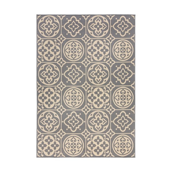 Szary dywan zewnętrzny Flair Rugs Tile, 200x290 cm