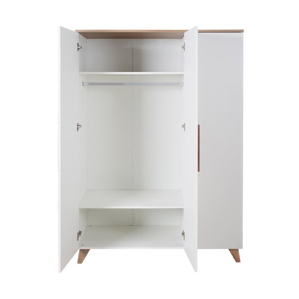 Biała szafa dziecięca 118x190 cm – Roba-image-2