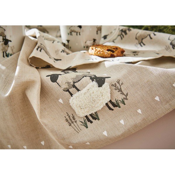 Ścierki zestaw 3 szt. z mieszanki lnu 45x65 cm Highland Sheep – Cooksmart ®-image-2