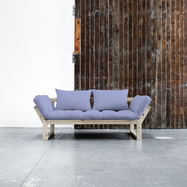 Sofa rozkładana Karup Edge Natural/Blue Breeze
