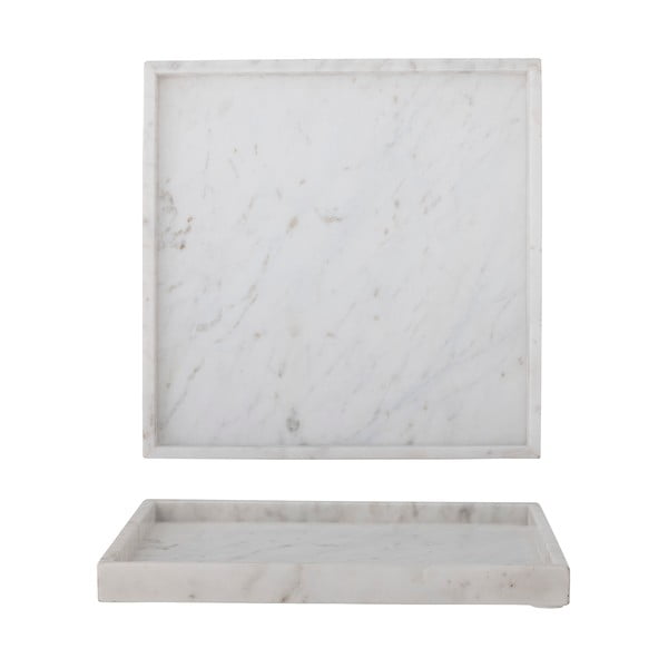Marmurowa taca dekoracyjna 35x35 cm Majsa – Bloomingville-image-4