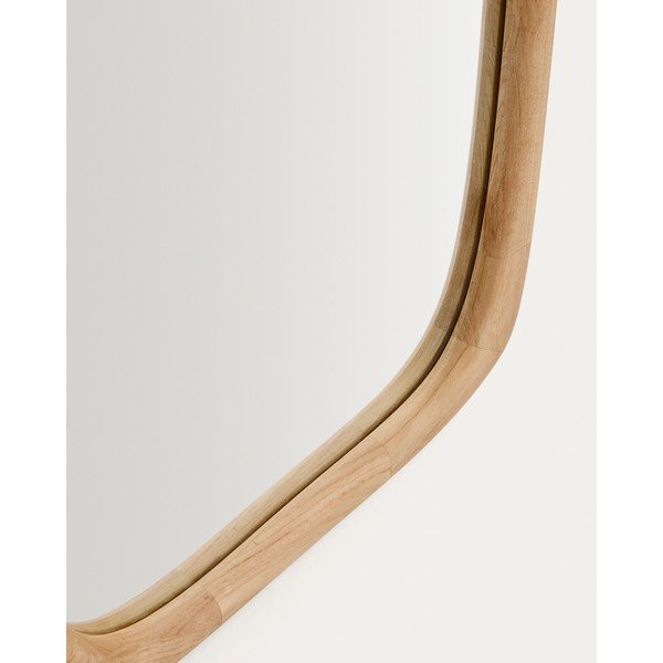 Lustro z drewnianą ramą ścienne 61x158 cm Alura – Kave Home-image-4