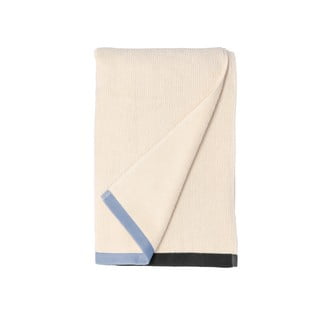 Niebiesko-beżowy bawełniany ręcznik kąpielowy 70x140 cm Contrast – Södahl
