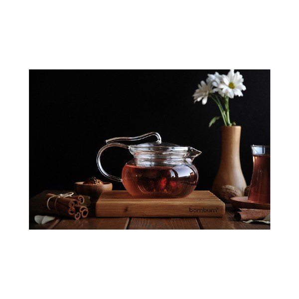 Dzbanek na herbatę z sitkiem Bambum Cinnamon, 600 ml-image-1