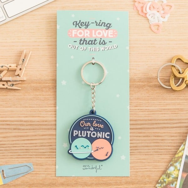 Brelok do kluczy Mr. Wonderful Our love is Plutonic-image-1