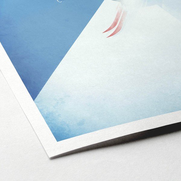 Plakat Travelposter Ski France, A3-image-2