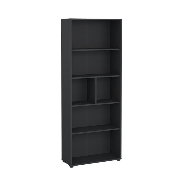 Antracytowy regał 80x205 cm Sign – Tvilum-image-2