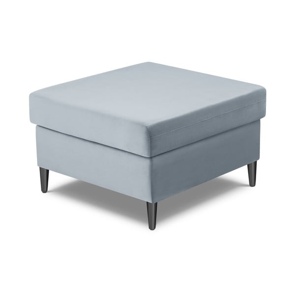 Jasnoniebieski aksamitny podnóżek Kyoto – Cosmopolitan Design-image-2