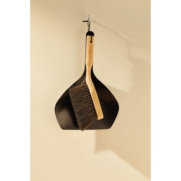 Zestaw zmiotki i szufelki z drewna bukowego Kitchen Craft Natural Elements-image-4