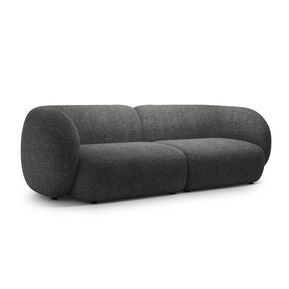 Ciemnoszara sofa 243 cm Kate – Micadoni (zdjęcie 2)