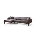 Ciemnoszara sofa narożna Belissimo, narożnik lewy – Balcab Home