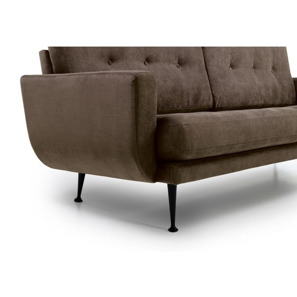 Brązowa sofa Scandic Fly-image-4