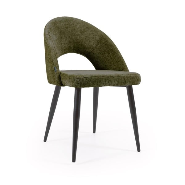 Zielone krzesła zestaw 4 szt. Mael – Kave Home