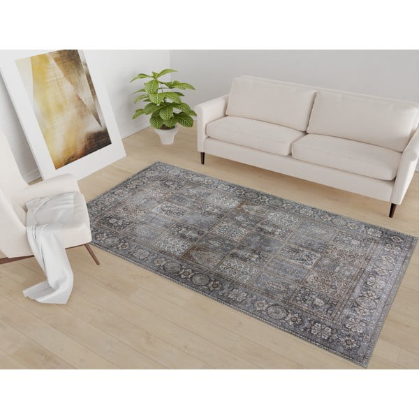 Szary dywan odpowiedni do prania 120x180 cm Vintage Orient – Vitaus-image-1