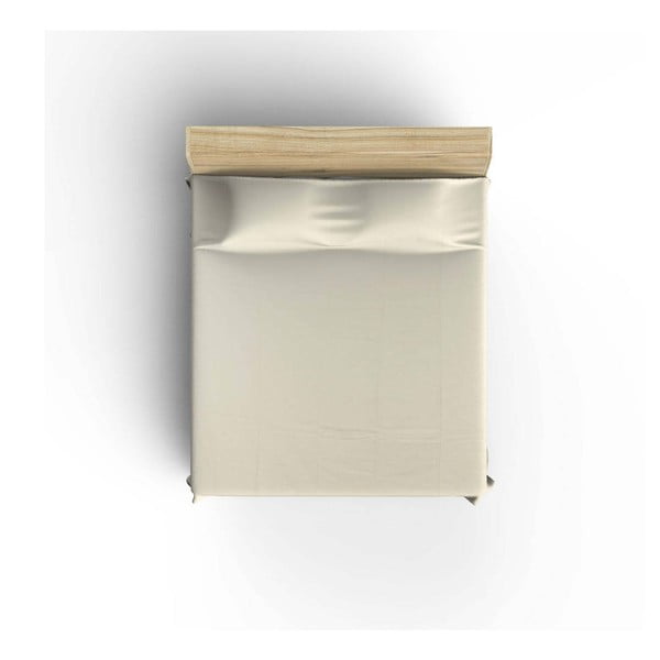 Beżowa bawełniana narzuta dwuosobowa na łóżko 200x200 cm 3 − Mijolnir